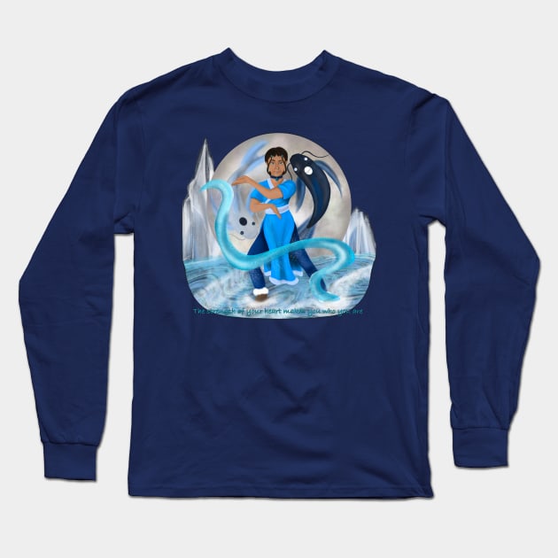 Katara Long Sleeve T-Shirt by KataMartArt